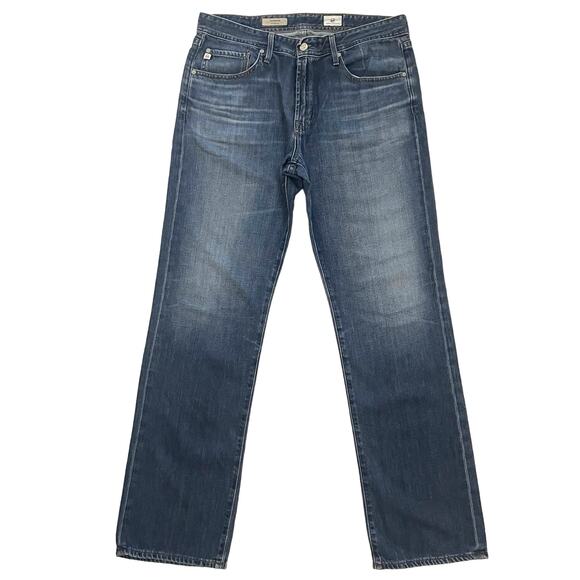 Adriano Goldschmied The Protege Straight Leg Denim Medium Wash - Men's - 34 x 35 - Picture 1 of 11
